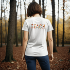 Colorful Floral Teacher Graphic Tee