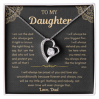 Dad To Daughter Love Necklace Gifts