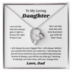 Dad to Daughter Gift, Loving Father