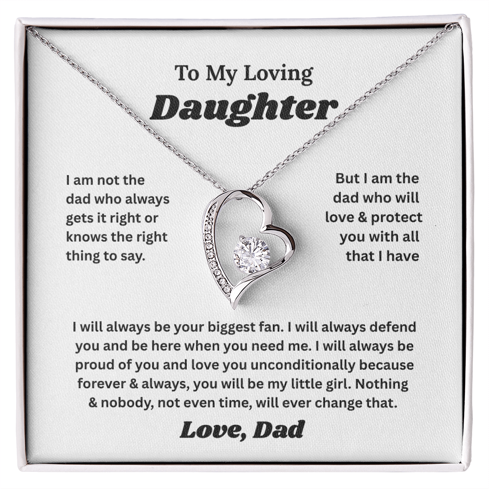 Dad to Daughter Gift, Loving Father