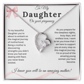 Daughter Pregnancy Gift Necklace