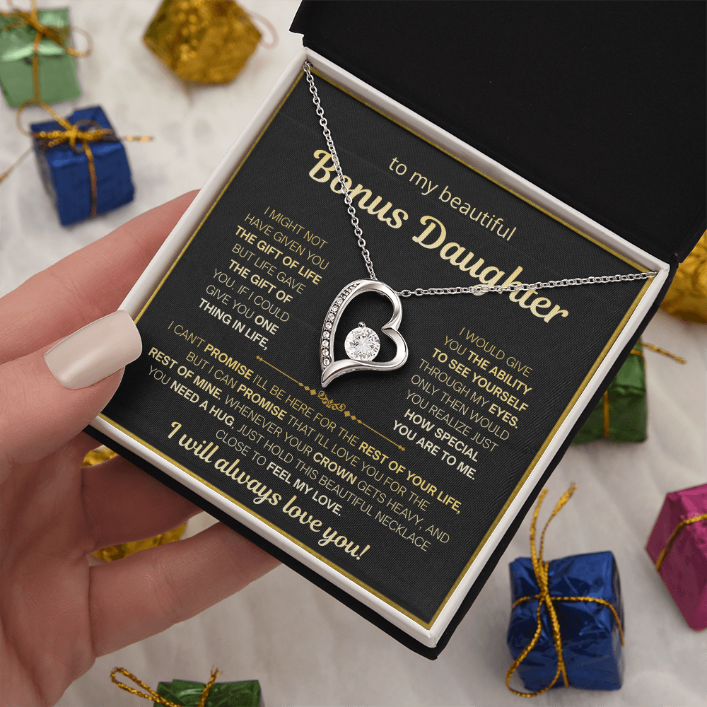 Bonus Daughter Gift Necklace