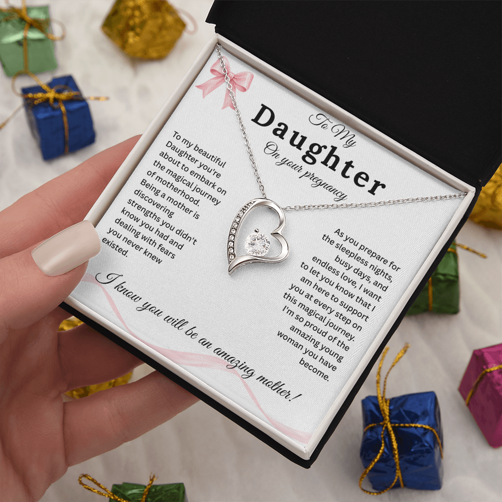 Daughter Pregnancy Gift Necklace