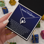 Bonus Daughter Necklace Loving Gift