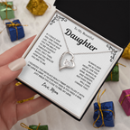 Mom to Daughter Love Necklace