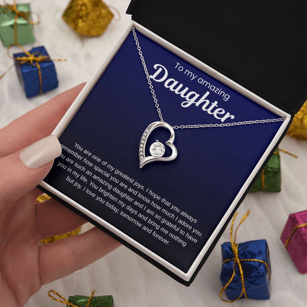 Amazing Daughter  Gift Necklace