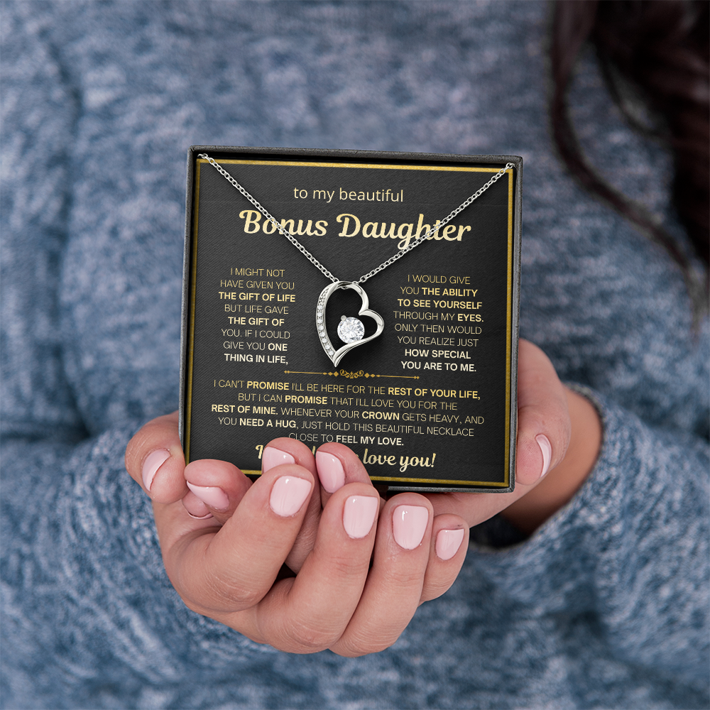 Bonus Daughter Gift Necklace
