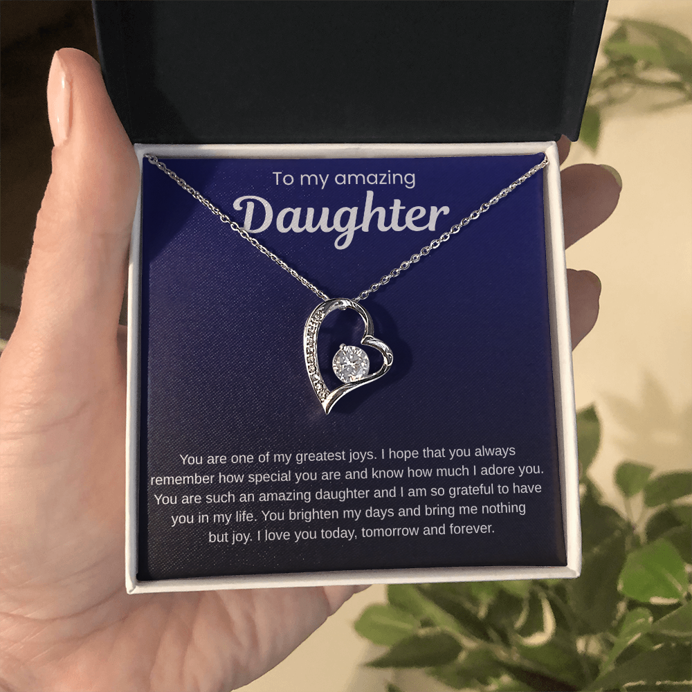 Amazing Daughter  Gift Necklace