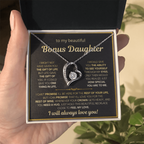 Bonus Daughter Gift Necklace