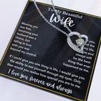 Wife Necklace Gift for Anniversary