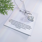 Bonus Daughter Necklace Gifts