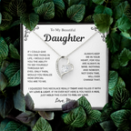 Mom to Daughter Love Necklace