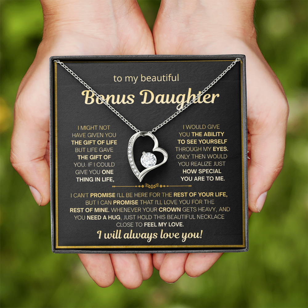 Bonus Daughter Gift Necklace