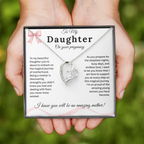 Daughter Pregnancy Gift Necklace