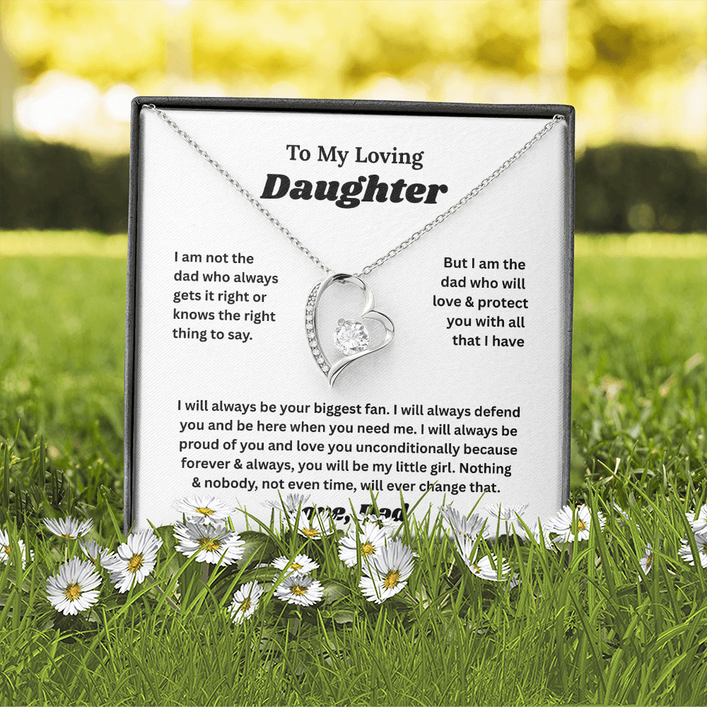Dad to Daughter Gift, Loving Father