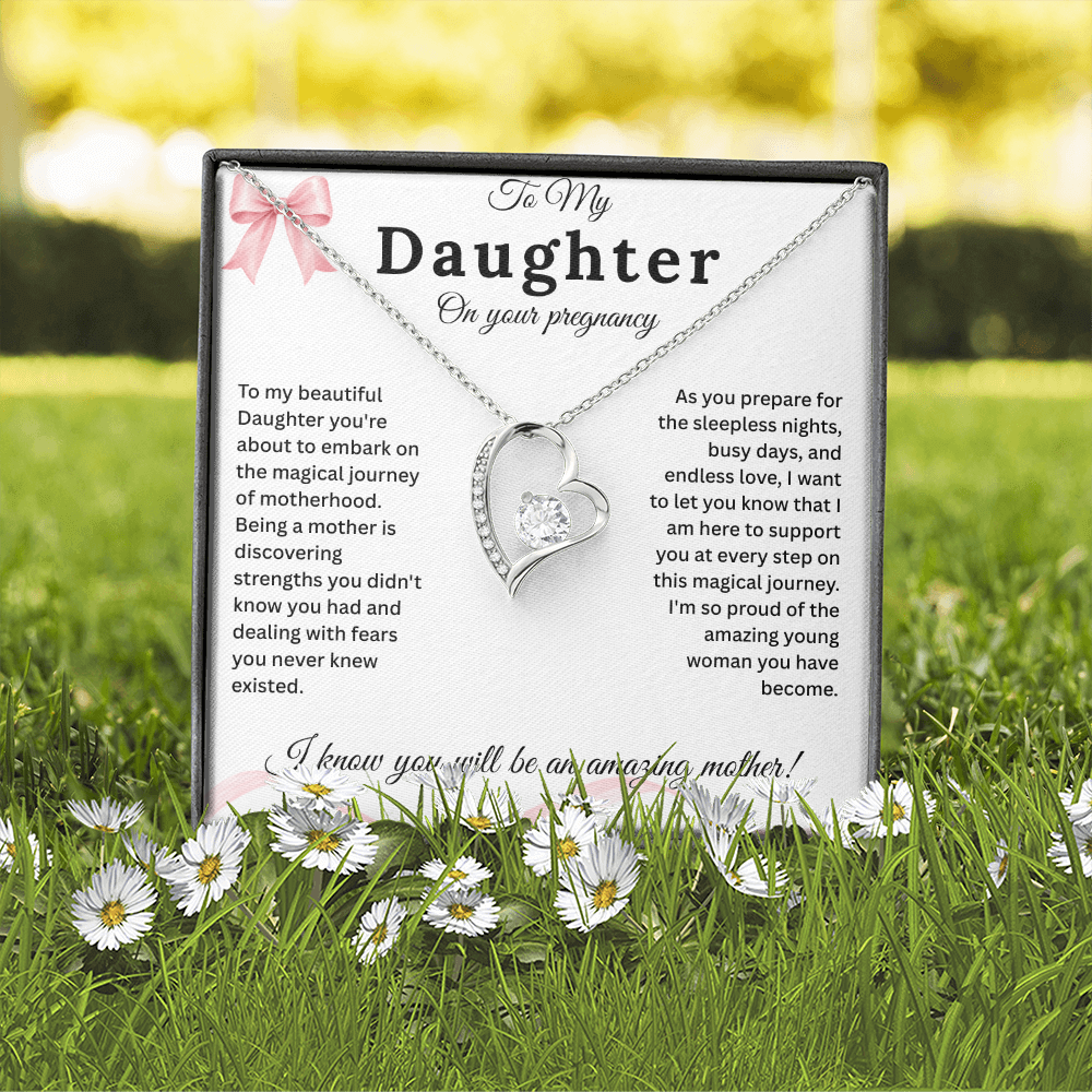 Daughter Pregnancy Gift Necklace