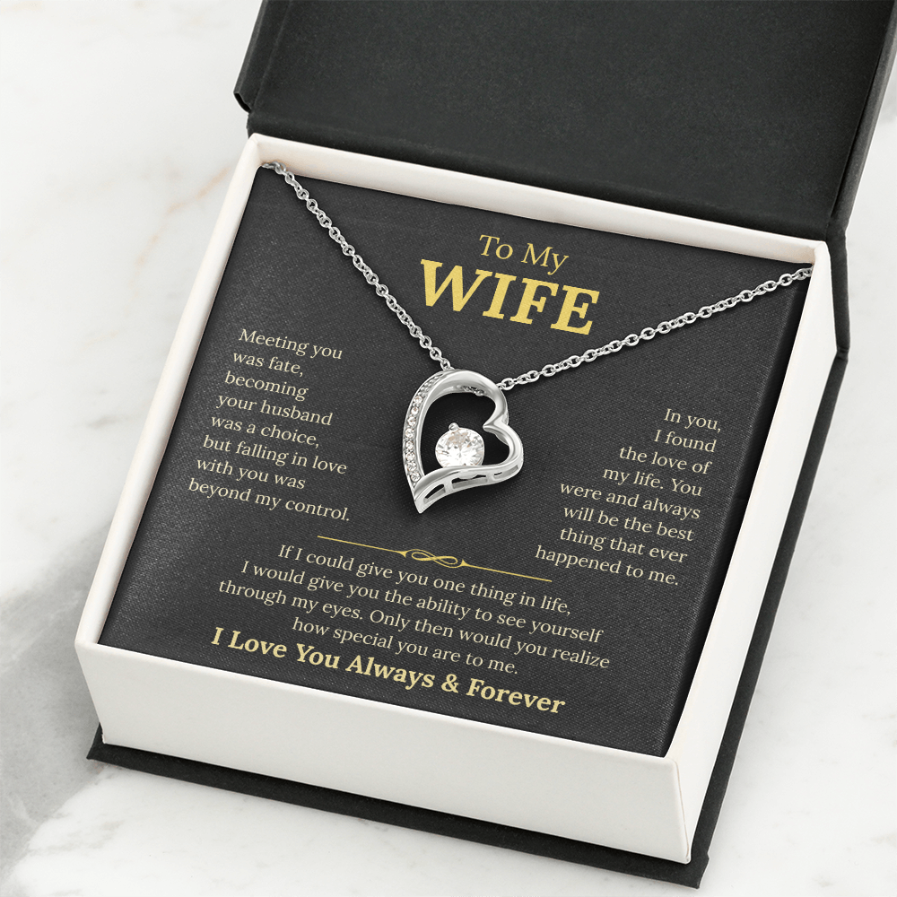 To My Wife Romantic Love Gift