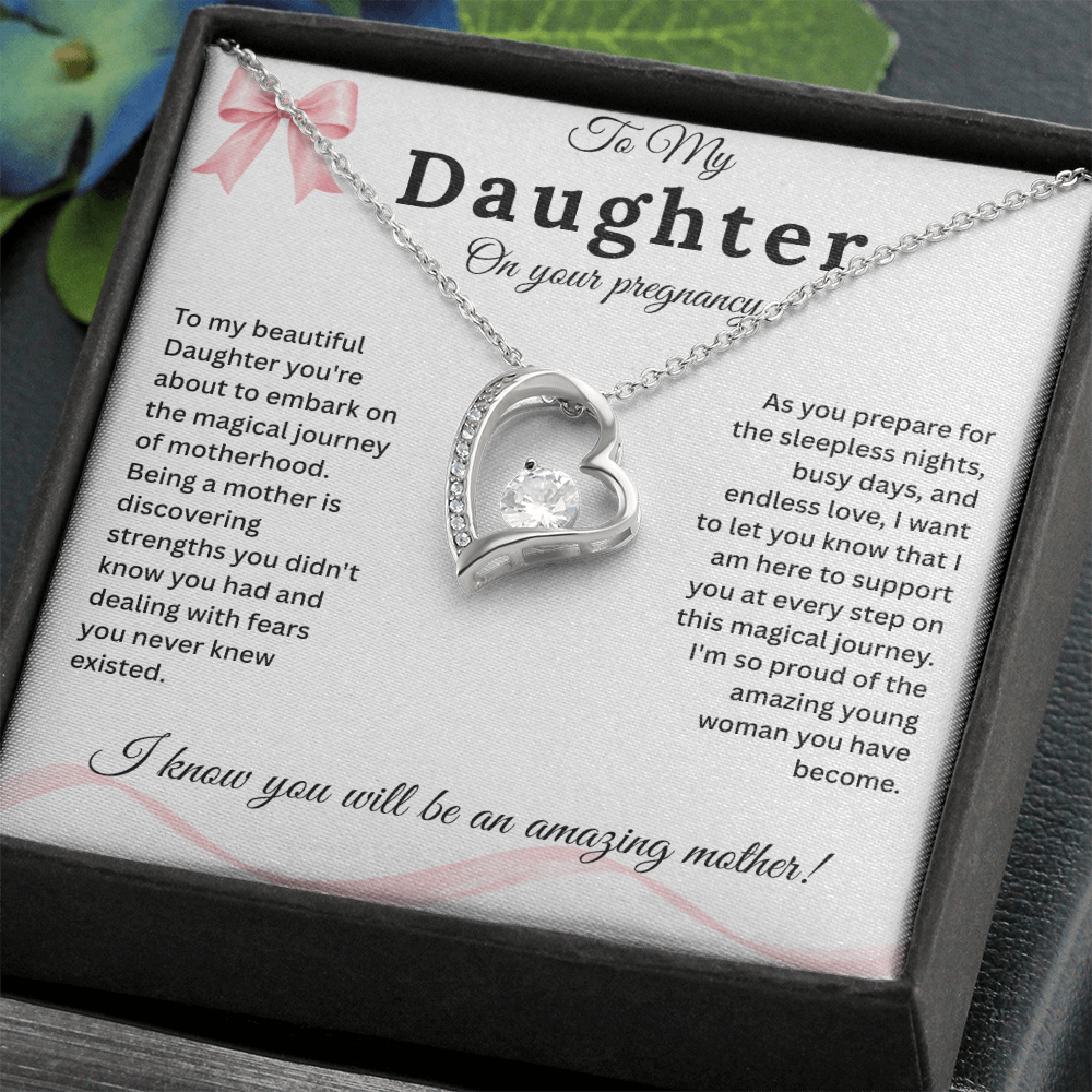Daughter Pregnancy Gift Necklace