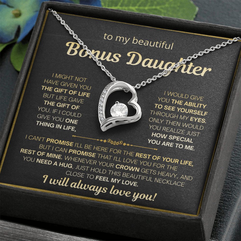 Bonus Daughter Gift Necklace