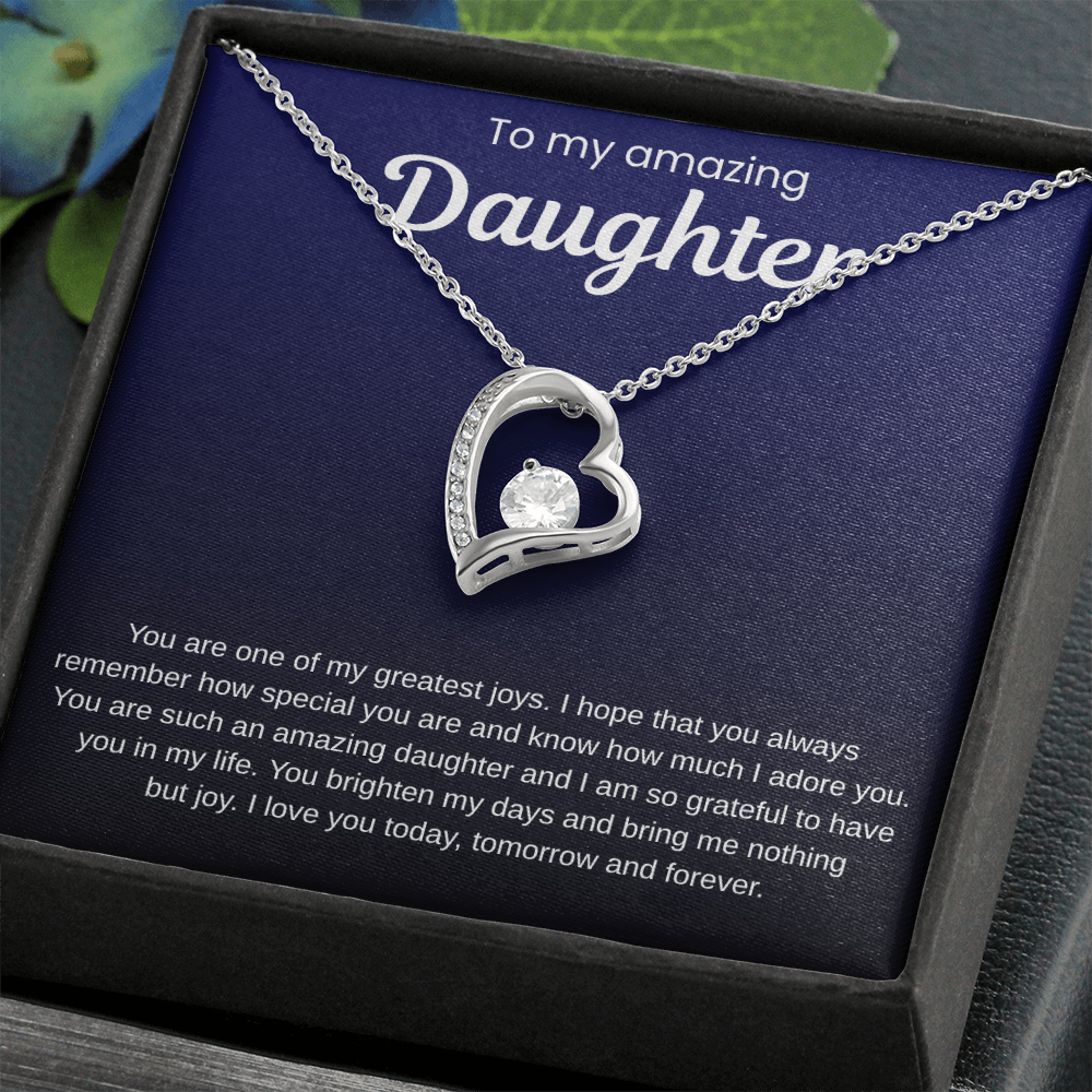 Amazing Daughter  Gift Necklace