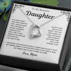Mom to Daughter Love Necklace