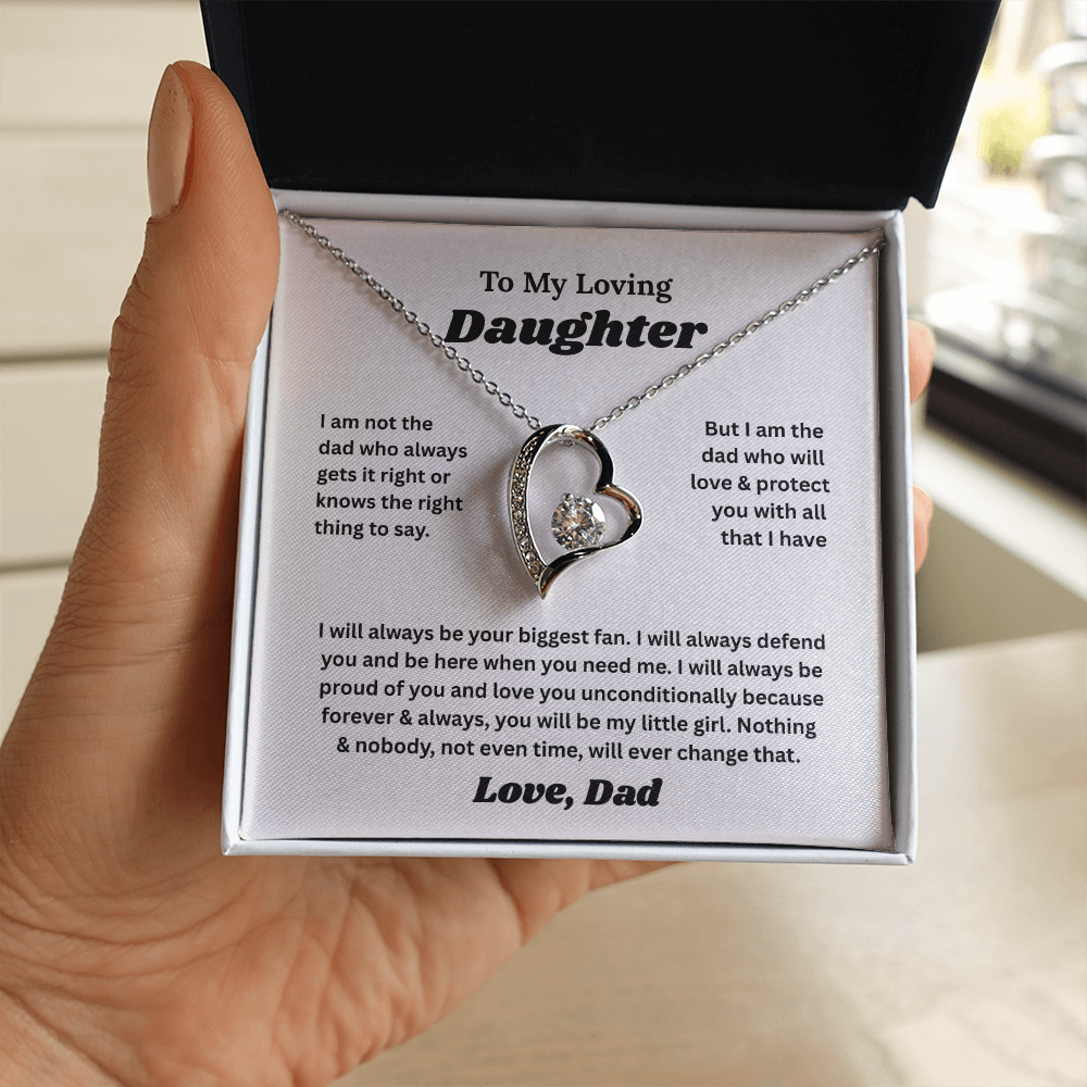 Dad to Daughter Gift, Loving Father