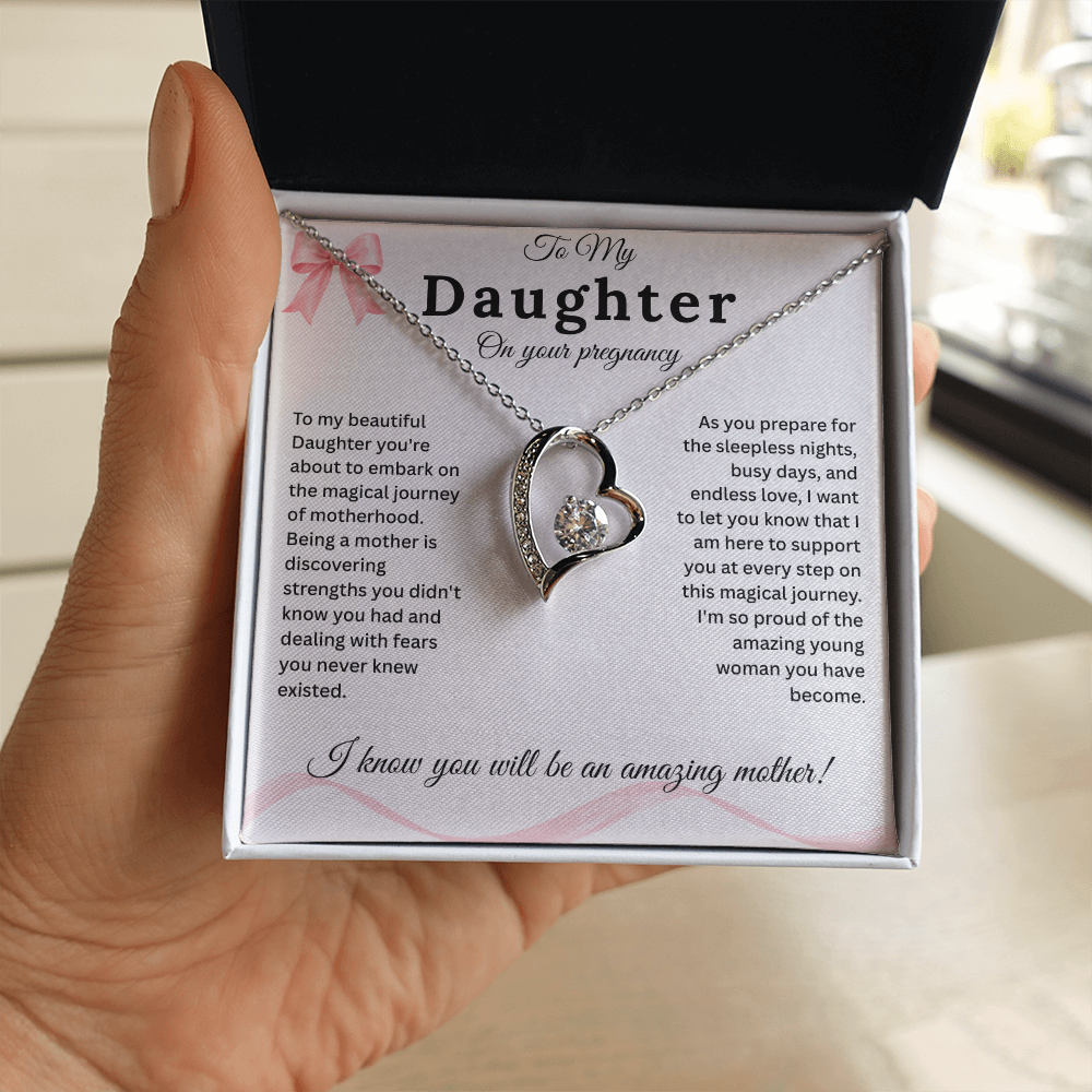 Daughter Pregnancy Gift Necklace