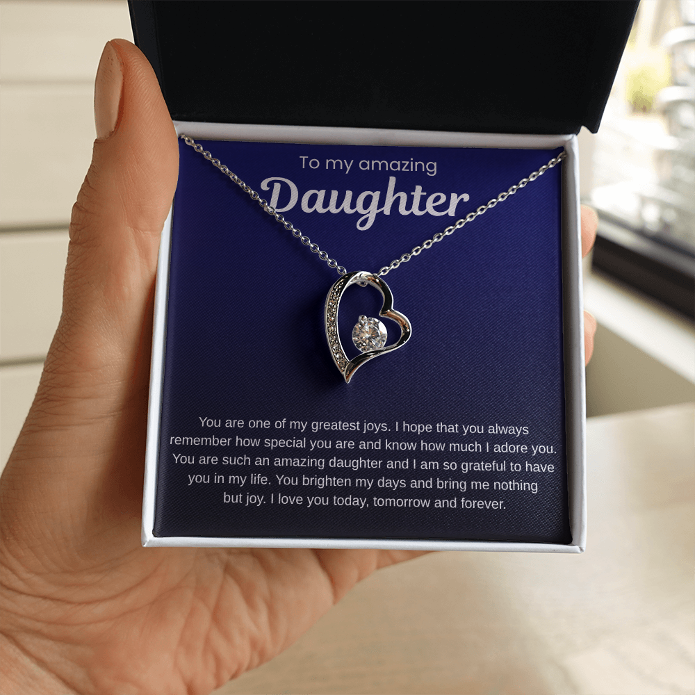 Amazing Daughter  Gift Necklace