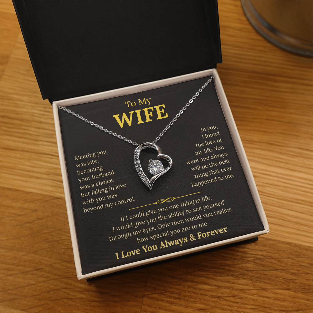 To My Wife Romantic Love Gift