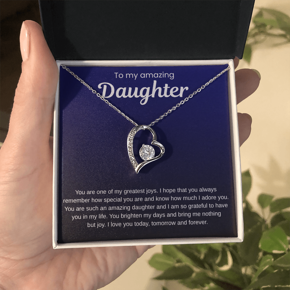 Amazing Daughter  Gift Necklace