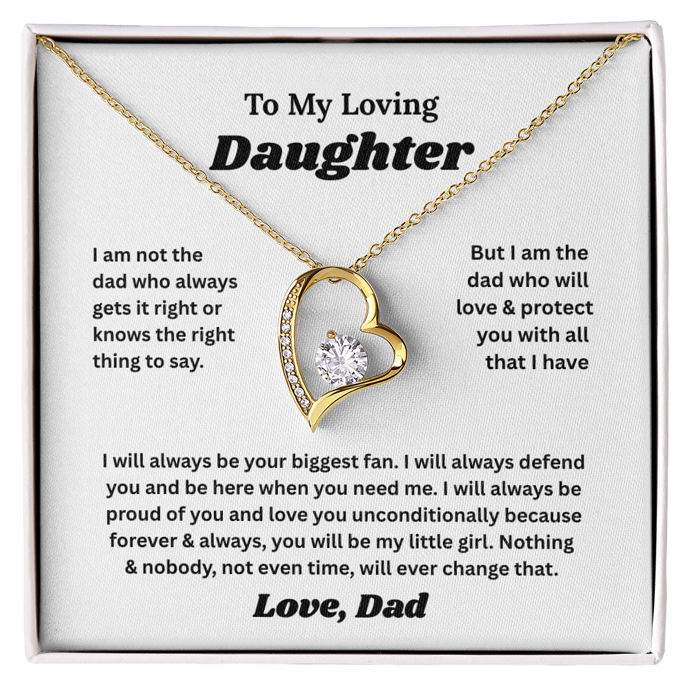 Dad to Daughter Gift, Loving Father