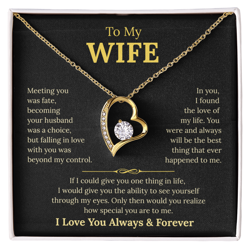 To My Wife Romantic Love Gift