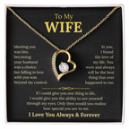 To My Wife Romantic Love Gift