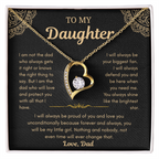 Dad To Daughter Love Necklace Gifts