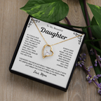 Mom to Daughter Love Necklace