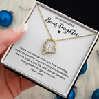 Bonus Daughter Necklace Gifts