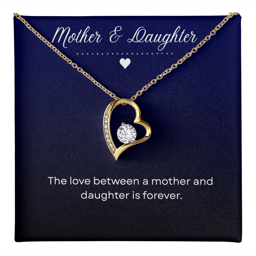 Mother Daughter Forever Love Jewelry