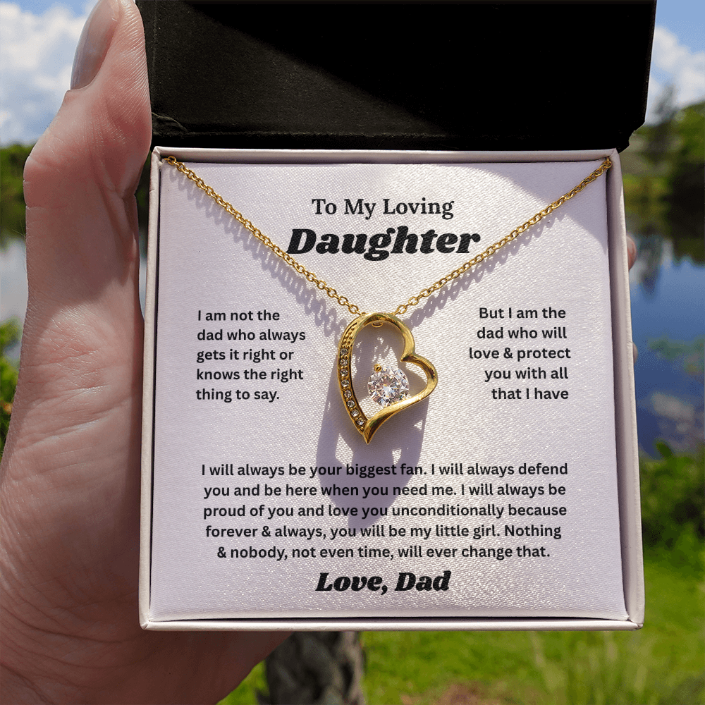 Dad to Daughter Gift, Loving Father