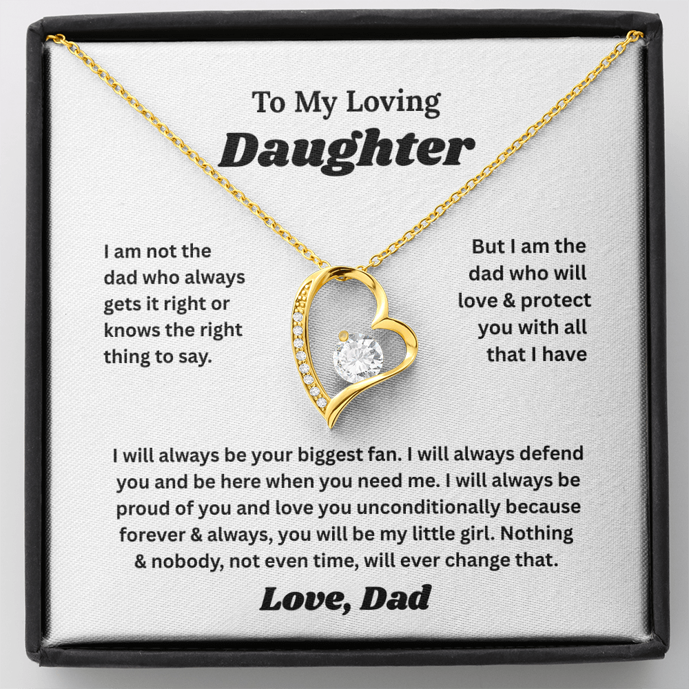 Dad to Daughter Gift, Loving Father