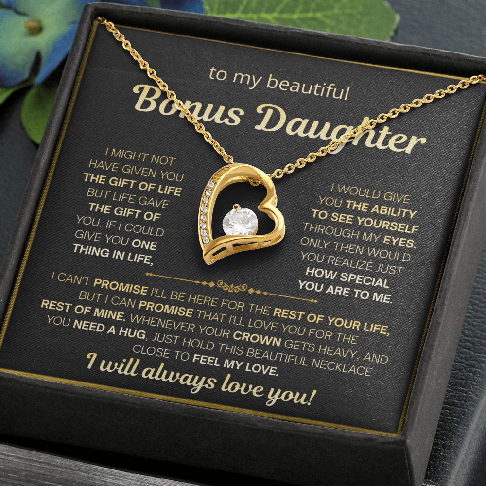 Bonus Daughter Gift Necklace