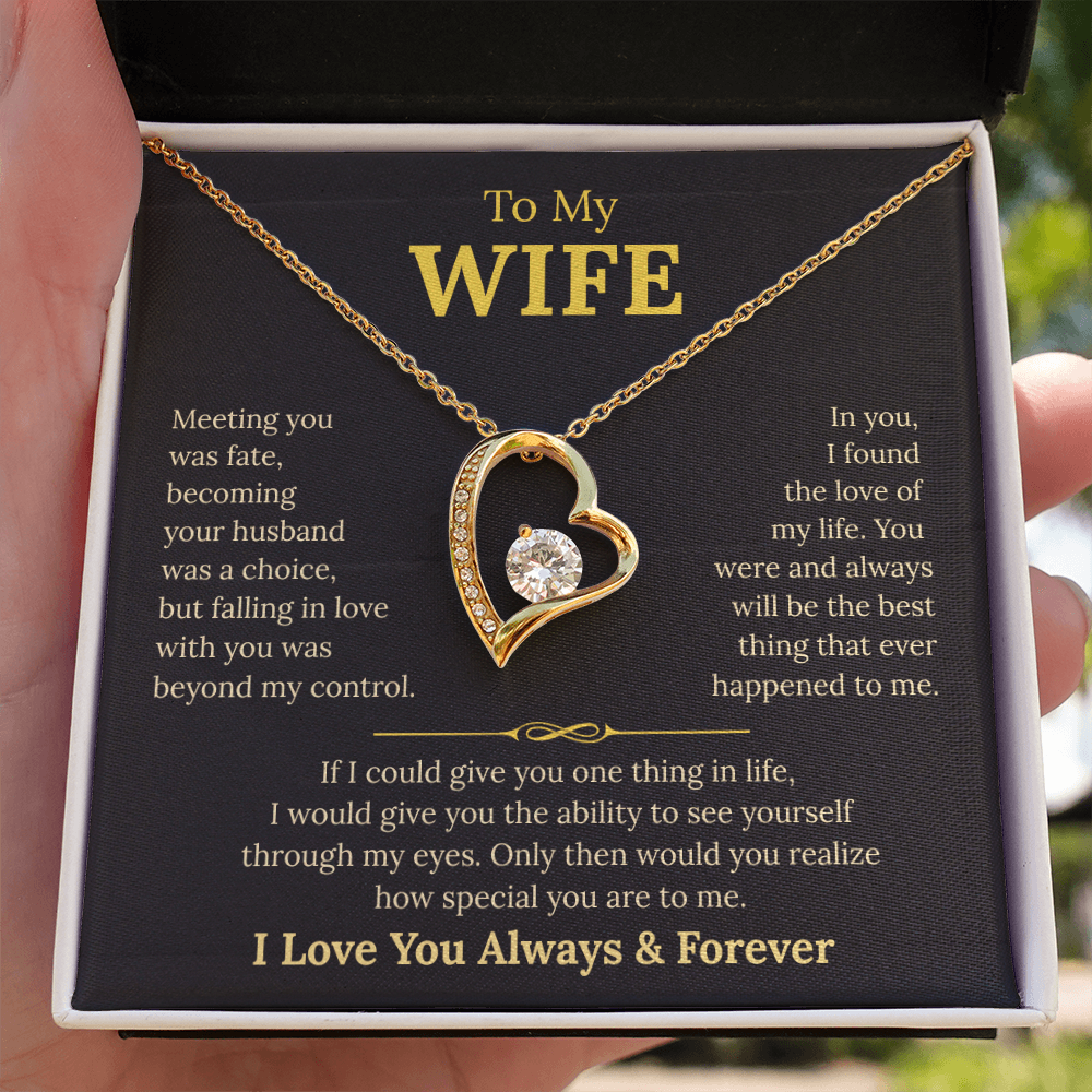 To My Wife Romantic Love Gift