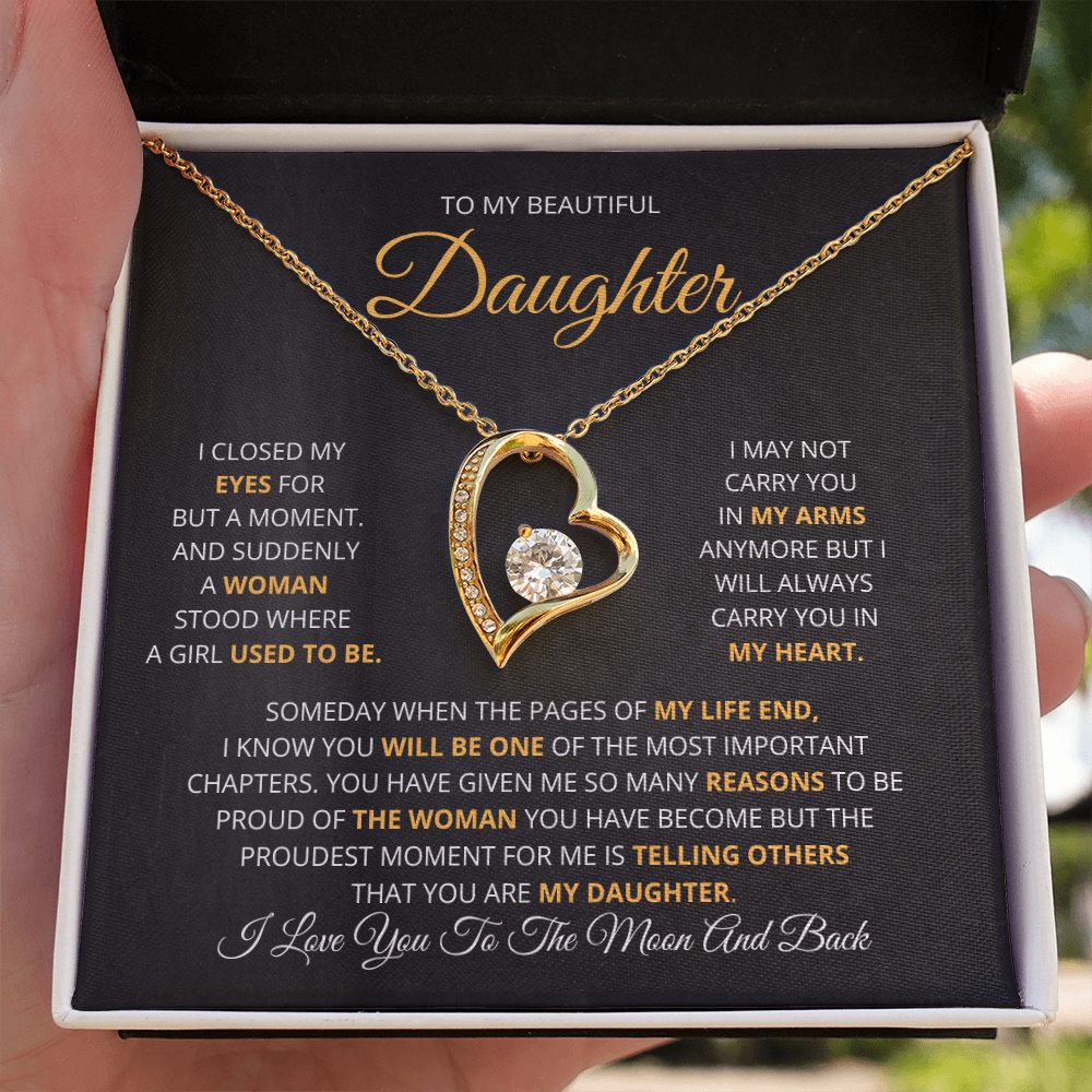 Beautiful Daughter Jewelry Gift