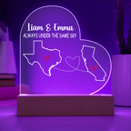 Personalized Acrylic Heart Plaque Gift