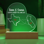 Personalized Acrylic Heart Plaque Gift