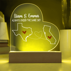 Personalized Acrylic Heart Plaque Gift