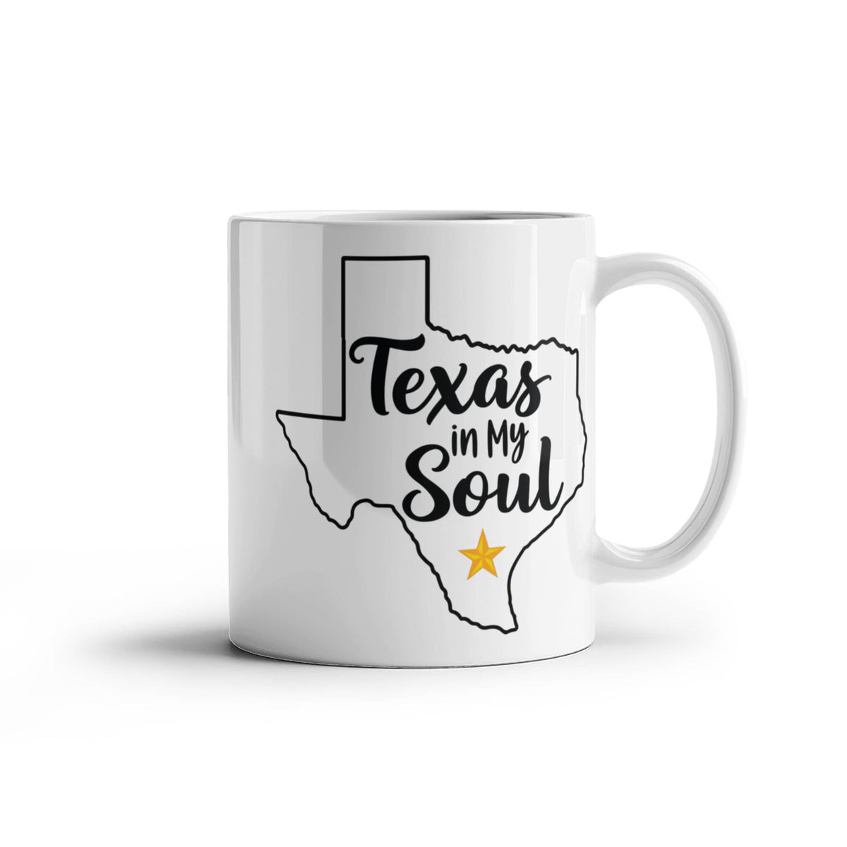 Texas In My Soul Mug & T-Shirt Gift