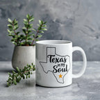 Texas In My Soul Mug & T-Shirt Gift