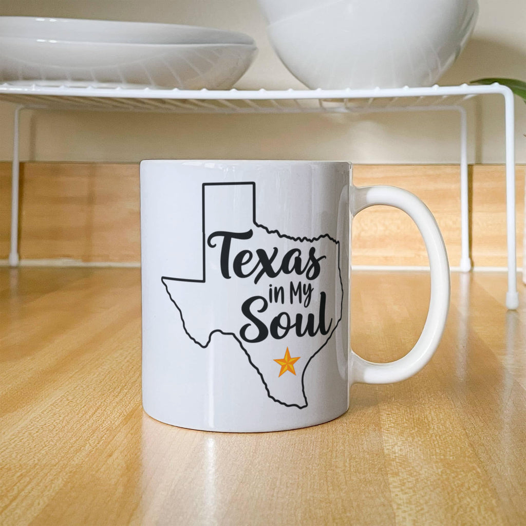 Texas In My Soul Mug & T-Shirt Gift