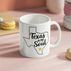 Texas In My Soul Mug & T-Shirt Gift