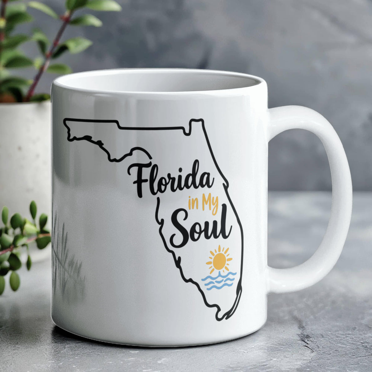 Florida In My Soul Mug Gift